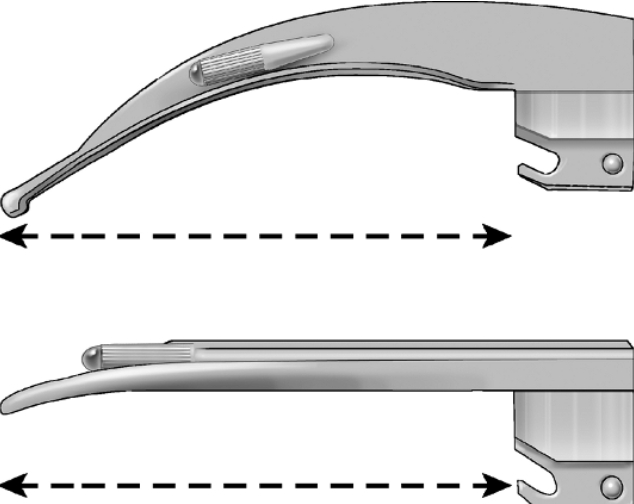 Neonatal Laryngoscope Blade Sizes