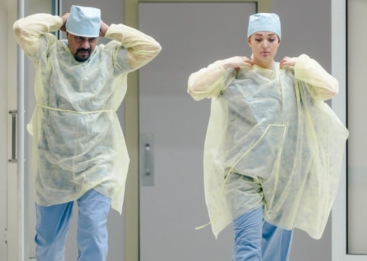 Disposable Medical Isolation Gown Disposable Medical Isolation Gown